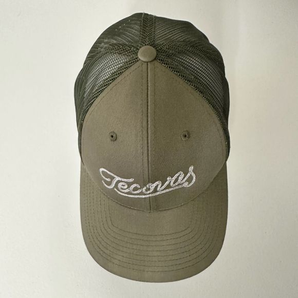 NWOT TECOVAS Trucker Hat Snapback in Sage Green - Picture 5 of 9